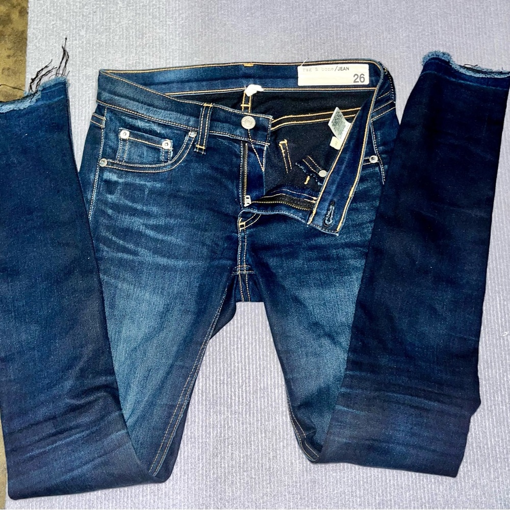 rag & bone Indigo Skinny Jeans size 26